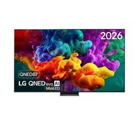 TV LG 4K QNED Evo MiniLED 100QNED87 254 cm 2026 Noir