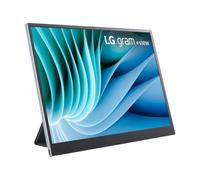 LG Electronics Gram +View 16MR70 Ecran PC Portable 16' - Dalle IPS résolution QHD+ (2560x1600) Format 16:10, 60Hz, DCI-P3 99%, USB-C (45W) DP Alt Mode, étui de Protection/Support fourni, 670g