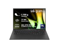 LG Gram 16Z90S-G.AA55F laptop Intel Core Ultra 5 125H Ordinateur portable 40,6 cm (16") WQXGA 16 Go LPDDR5x-SDRAM 512 Go SSD Wi-Fi 6E (802.11ax) Windows 11 Home Noir