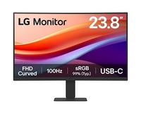 LG 24U421A-B Ecran PC bureautique 24" - Dalle VA résolution FHD (1920x1080), 5ms 100Hz, HDR 10, sRGB 99% (CIE1931), inclinable, incurvé 1500R, HDMI 2.0, USB-C (15W)