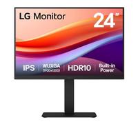 LG 24BA55W-B.AEU 60,45cm 23,8Zoll IPS 1920x1200 16:10 350cd/m2 5ms HDMI DP USB Black [Energieklasse E] (24BA55W-B)