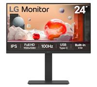 LG 24BA650-B LED display 60,5 cm [23.8] 1920 x 1080 Pixel Full HD Nero (24IN 24BA650-B.AEK LG IPS - MONITOR 1920X1080 16:9 5MS 1300:)