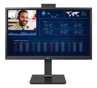 LG 24CQ651N-6N - Client léger - tout-en-un 1 x Pentium Silver N6005 / jusqu'à 3.3 GHz - RAM 4 Go - SSD 256 Go - UHD Graphics - Gigabit Ethernet - Aucun SE fourni - moniteur : LED 23.8" 1920 x 1080 (Fu