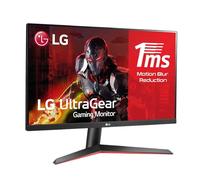 LG 24MP60G-B Ecran PC Semi Gaming 24" - Dalle IPS résolution FHD (1920x1080), 1ms MBR 75Hz, NTSC 72%, AMD FreeSync, MBR, inclinable