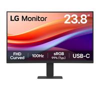 LG 24U421A-B - Écran LCD incurvé - 24" -1920 x 1080 Full HD @ 100 Hz - VA - 250 cd/m² - 1000:1 - HDR10 - 5 ms - HDMI, USB-C 15W