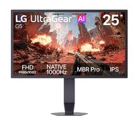 LG 25'' (62 cm) Ecran LG UltraGear™ Gaming IPS FHD 1000Hz natif - 25G590B-B