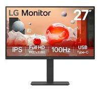 LG Moniteur 27BA650-B 27" IPS Full HD 1920x1080 100 Hz 5 ms HDMI, DisplayPort, USB-C, haut-parleurs