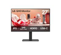 LG 27BA65QB-B.AEU écran plat de PC 68,6 cm (27 ) 2560 x 1440 pixels Wide Quad HD LED Noir