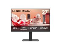 LG 27BA65QB écran plat de PC 68,6 cm (27") 2560 x 1440 pixels Wide Quad HD LED Noir