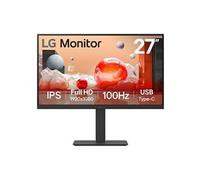 LG 27BA750-B - Ecran LED - 27" - 1920 x 1080 Full HD (1080p) @ 100 Hz - IPS - 250 cd/m² - 1300:1 - 5 ms - HDMI, DisplayPort, USB-C - haut-parleurs