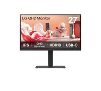 LG Écran PC 27BA75QB-B.AEU 27" QHD 2560 x 1440 IPS HDR10 100 Hz LED Noir