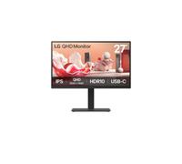 LG Écran PC 27BA75QB-B.AEU 27" QHD 2560 x 1440 IPS HDR10 100 Hz LED Noir