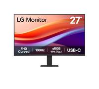 LG 27U421A-B Ecran PC bureautique 27" - Dalle IPS résolution FHD (1920x1080), 5ms 100Hz, HDR 10, sRGB 99% (CIE1931), inclinable, HDMI 2.0, USB-C (15W)