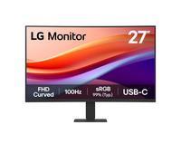 LG 27U421A-B Ecran PC bureautique 27" - Dalle IPS résolution FHD (1920x1080), 5ms 100Hz, HDR 10, sRGB 99% (CIE1931), inclinable, HDMI 2.0, USB-C (15W)