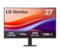 LG 27U421A-B Monitor PC 68,6 cm [27] 1920 x 1080 Pixel Full HD LED Nero (LG 27U421A-B - LCD monitor - curved - 27 - 1920 x 1080 Full HD [1080p] @ 100 Hz - VA - 250 cd/m? - 3000:1 - HDR10 - 5 ms - 2xH