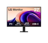 LG 27U631A-B - Écran LED - 27" - 2560 x 1440 QHD @ 100 Hz - IPS - 250 cd/m² - 1000:1 - HDR10 - 5 ms - HDMI, USB-C - noir