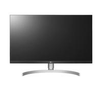 LG 27UK850-W - Écran LED - 27" - 3840 x 2160 4K @ 60 Hz - AH-IPS - 350 cd/m² - 1000:1 - 5 ms - 2xHDMI, DisplayPort, USB-C - haut-parleurs - boîtier avant argent, caisson arrière blanc