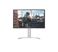 LG 27UP550-W - Moniteur 4K UHD 27", Panneau IPS : 3840 x 2160, 300cd/m², 1000:1, HDR10, DCI-P3 > 98%, entrées : HDMI x2, DP x1, USB-Cx1, connectivité Universelle, Inclinaison réglable, Couleur