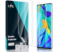 Lg 3-Piece Screen Protector For Huawei P30 Pro ¿ Soft Transparent Hd Film Tpu Bubble-Free Case Compatible With High Definition Soft Tpu Film Screen Protector