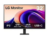 LG 32U631A-B - Écran LED - 32" (31.5" visualisable) - 2560 x 1440 QHD @ 100 Hz - IPS - 250 cd/m² - 1000:1 - HDR10 - 5 ms - HDMI, USB-C