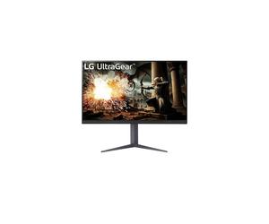 LG 32GS75Q-B Moniteur Gaming LCD 31.5" QHD 2560x1440 180Hz 1ms IPS DisplayHDR 400 G-SYNC Compatible FreeSync HDMI/DisplayPort Noir