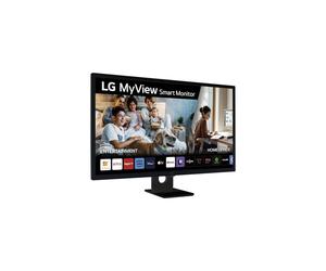 LG 32SR50F-B Smart Monitor 32" IPS Full HD webOS23 Bluetooth Altavoces y Mando a Distancia Negro