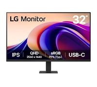 LG 32U631A-B Monitor PC 80 cm [31.5] 2560 x 1440 Pixel Quad HD Nero (32 INCH IPS QHD 100Hz Monitor with HDMI & USB-C [PD 15w])