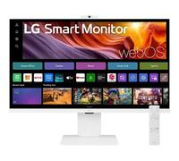 LG 32U850SA-W - Écran LCD - Intelligent - 32" (31.5" visualisable) - 3840 x 2160 4K @ 60 Hz - IPS - 400 cd/m² - 1000:1 - HDR10 - 5 ms - 2xHDMI, 3xUSB-C - haut-parleurs - blanc