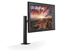 LG 32UN880P ERGO Moniteur 32" UltraHD 4K LED IPS HDR 10, 3840x2160, 5ms, AMD FreeSync 60Hz, Audio Stéréo 10W, HDMI 2.0 (HDCP 2.2), Display Port 1.4, USB-C, USB 3.0, AUX, Stand ERGO, Flicker Safe, Noir
