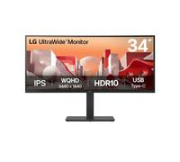 LG 34BA75QE-B écran plat de PC 86,4 cm (34") 3440 x 1440 pixels Wide Quad HD LCD Noir