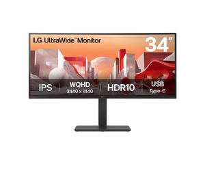 LG 34BA75QE-B - Moniteur incurvé IPS 34", 3440 x 1440 UWQHD