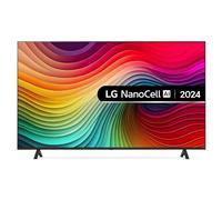 LG 50NANO82T6B - 50" Série Nano82 TV LCD rétro-éclairée par LED - Smart TV - webOS - 4K UHD (2160p) 3840 x 2160 - HDR - Nano Cell Display, Direct LED