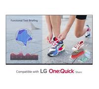 LG 50UL3J affichage de messages Écran plat de signalisation numérique 127 cm (50") IPS 400 cd/m² 4K Ultra HD Bleu Web OS 16/7