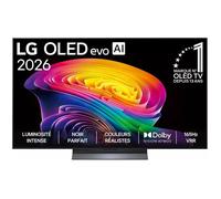 Téléviseur OLED 65"" noir - LG - Ultra HD 3840 x 2160 - 165 Hz - HDR10, HLG, Dolby Vision - Wi-Fi 6 intégré - HDMI 2.1 x4