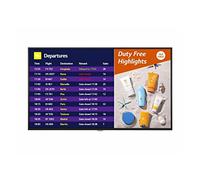 LG 55UH7F-H Affichage de Messages Panneau Plat de signalisation numérique 139,7 cm (55") IPS 4K Ultra HD Noir Web OS
