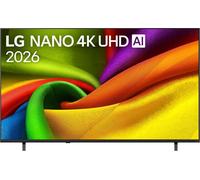LG Téléviseur Nano AI NU85 (2026) 75" (190 cm) LED UHD 4K 75NU850B6LA Noir