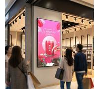 LG 75XS4P Écran vitrine 75'' Écran vitrine UHD de 75'' avec luminosité de 4 000 nits, conçu pour être visible en plein soleil et fonctionner en