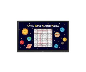 LG 86TR3DK Écran tactile UHD de 86" avec Android 11, HDMI, WLAN et compatible OPS, parfait pour la collaboration à plusieurs.