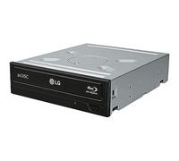 LG Blu-ray Disc Rewriter lecteur de disques optiques Interne Noir - Lecteurs de disques optiques (Noir, horizontale, SATA, BD-R,BD-R DL,BD-RE,BD-RE DL,BD-ROM,CD,CD-R,CD-ROM,CD-RW,DVD,DVD+R,DVD+R DL,DVD+RW,DVD+RW..., 22,16 Mo/s, 48x)
