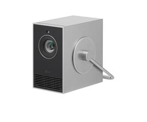 LG CineBeam Portable Vidéoprojecteur HU710PB Design Compact pour Home Cinema, 500 Lumen, 4K UHD, Projection Entre 50"~120", LG Smart webOS 6.0, Bluetooth et Haut-parleurs intégrés
