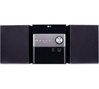 LG CM1560 - Microsystème audio domestique - noir - dessus - 10 W - 1 voie - FM