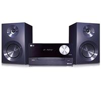 LG Micro Chaîne HiFi CM2460 – CD, USB, Bluetooth, Radio FM, 100 W – Noir