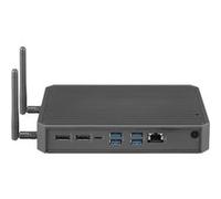 LG CQ600N-6P - Client léger - USFF 1 x Celeron N5105 / jusqu'à 2.9 GHz - RAM 8 Go - flash - eMMC 16 Go - UHD Graphics - IEEE 802.11ax (Wi-Fi 6), Gigabit Ethernet - Aucun SE fourni - moniteur : aucun -