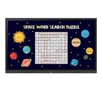 LG CreateBoard tableau blanc interactif 165,1 cm (65 ) 3840 x 2160 pixels Écran tactile Noir USB / RF Wireless