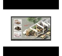 LG CreateBoard Écran interactif 75TR3DQ-B 75" 4K Tactile Multi-touch Éducation/Entreprise
