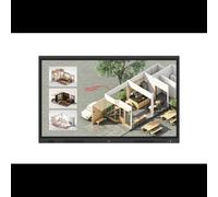 LG tableau blanc interactif CreateBoard Standard 139,7 cm (55) 3840 x 2160 Écran tactile Noir