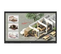 LG CreateBoard Standard tableau blanc interactif 139,7 cm (55 ) 3840 x 2160 pixels Écran tactile Noir