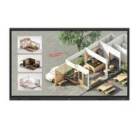 LG CreateBoard Standard tableau blanc interactif 190,5 cm (75 ) 3840 x 2160 pixels Écran tactile Noir