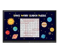 LG CreateBoard tableau blanc interactif 190,5 cm (75 ) 3840 x 2160 pixels Écran tactile Noir USB / RF Wireless