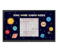 Lg Createboard Tableau Blanc Interactif 75" 3840 X 2160 Écran Tactile Noir Usb / Rf Wireless